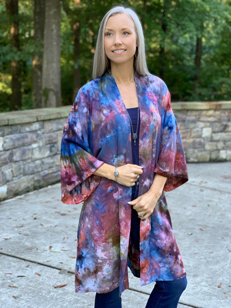Ocean breeze kimono robe