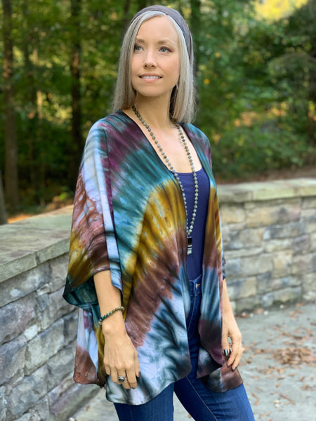 Retro rainbow cardigan