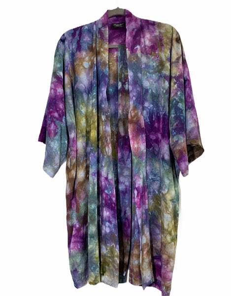 Kimono robe (storm clouds)