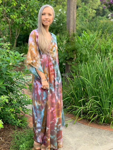 Rainbow mountains maxi
