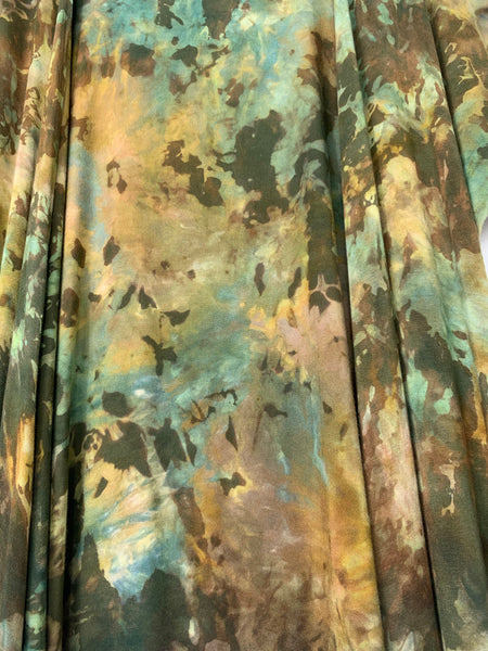 Reverse rainbow dolman cardigan