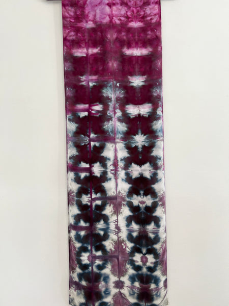 Shibori bamboo scarf