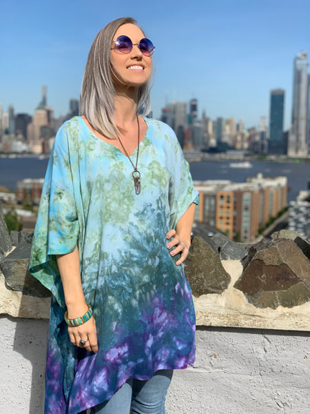 Turquoise sea tunic