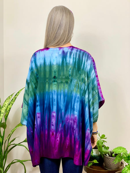 Jewel toned rainbow cardigan