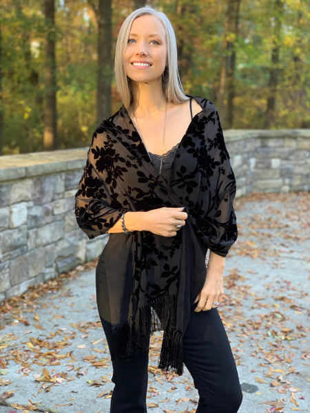 Velvet Shawl