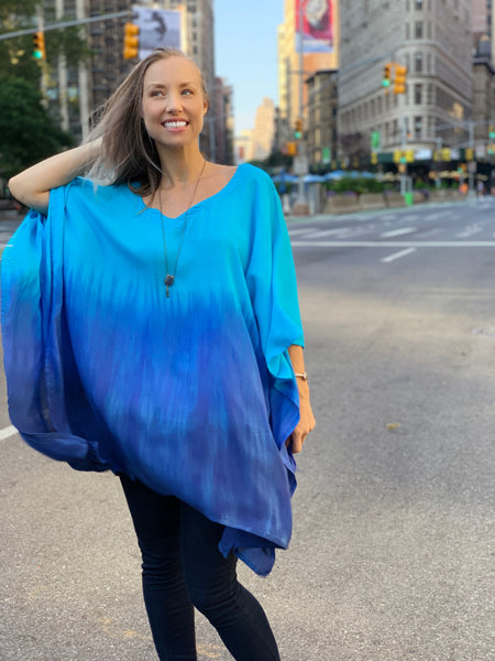 Turquoise sea tunic