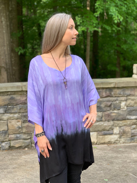 Purple sunset tunic