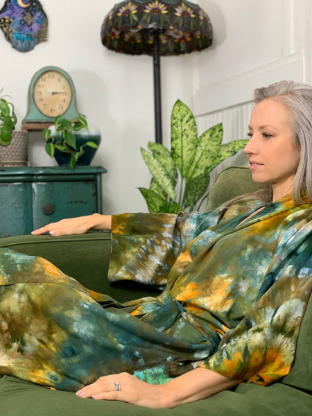 Oceanside kimono robe