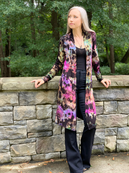 Reverse rainbow duster