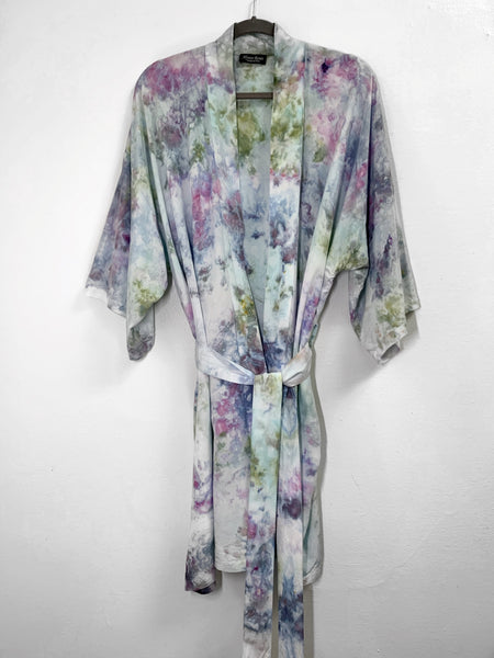 Kimono robe (storm clouds)