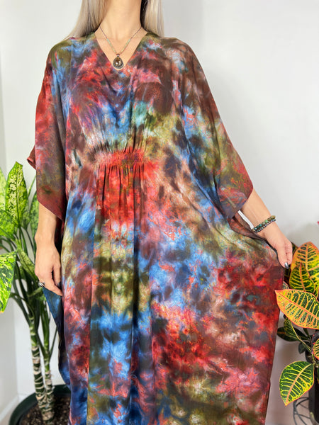 Earthy rainbow maxi
