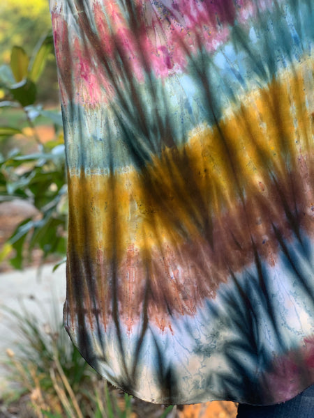 Retro rainbow cardigan