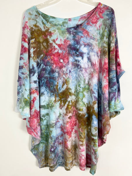 Round neck dolman top