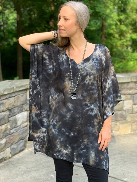 Boho camo tunic