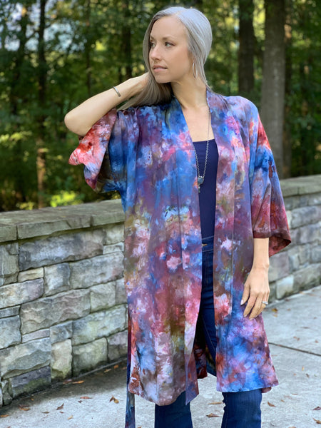 Ocean breeze kimono robe