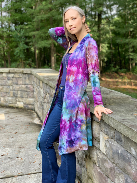 Reverse rainbow duster