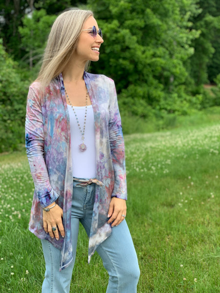 Storm clouds l/s cardigan