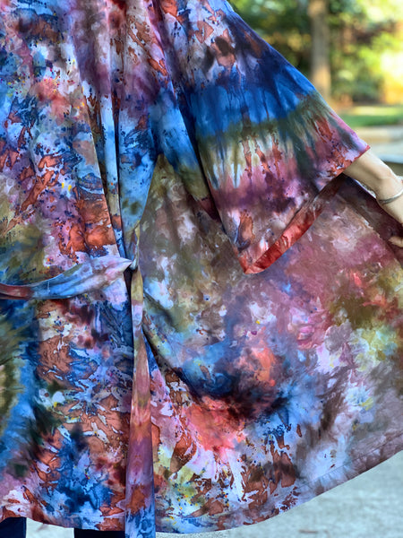 Ocean breeze kimono robe