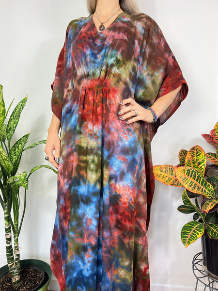Earthy rainbow maxi