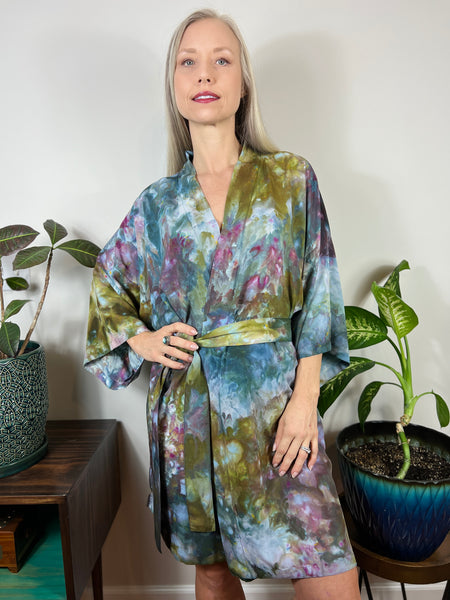 Ocean breeze kimono robe