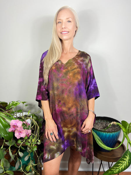 Twilight garden tunic