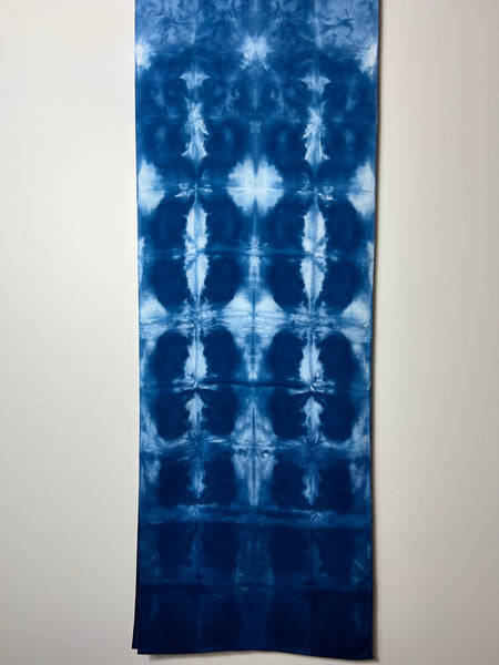 Shibori bamboo scarf