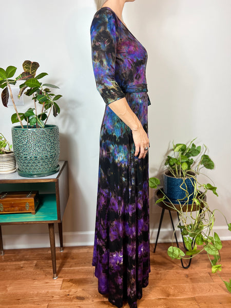 3/4 sleeve maxi dress