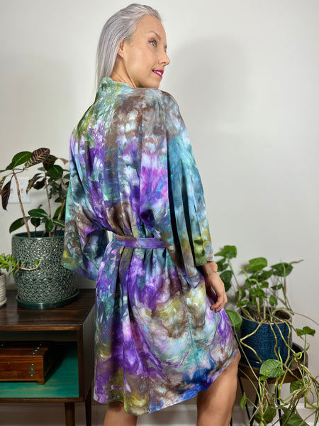 Ocean breeze kimono robe