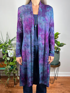 Hi low duster w/ pockets