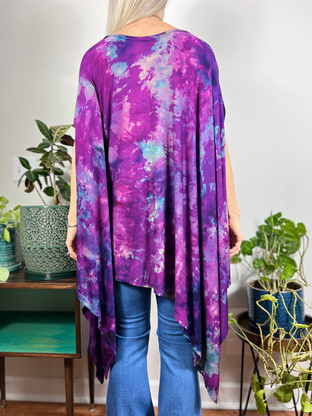 Purple nebula poncho