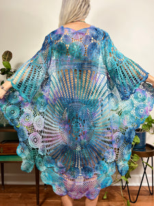 Crochet kimono