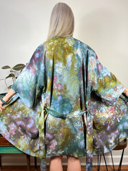 Ocean breeze kimono robe