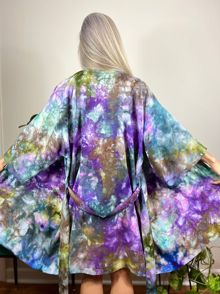 Ocean breeze kimono robe