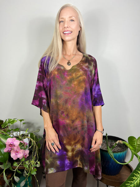 Twilight garden tunic