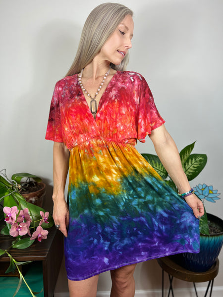 Kimono sleeve dress