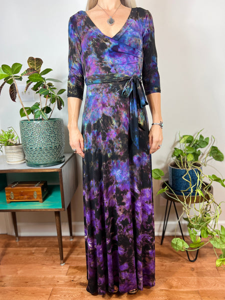 3/4 sleeve maxi dress