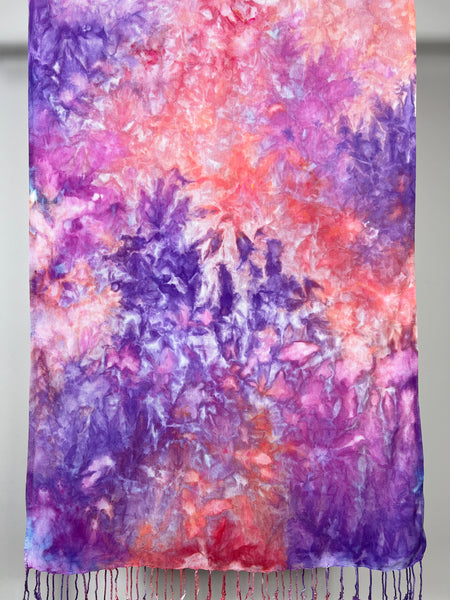 Oversized tassel scarf