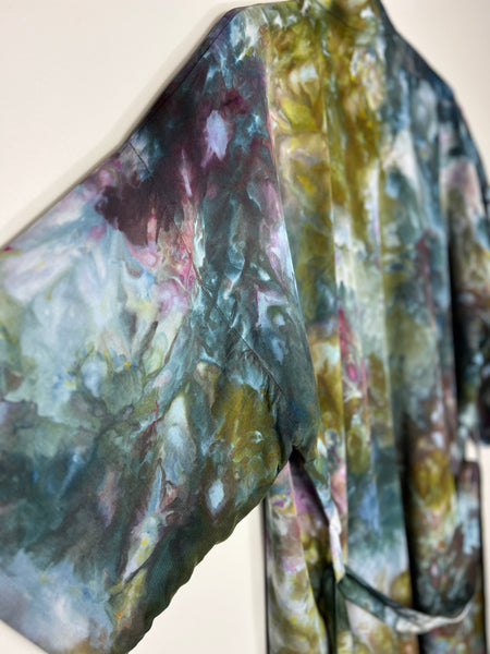 Mystical forest kimono robe