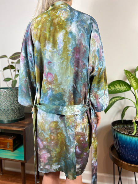 Ocean breeze kimono robe