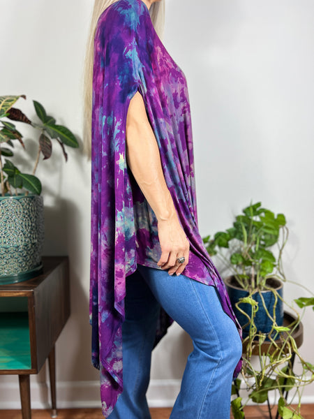 Purple nebula poncho