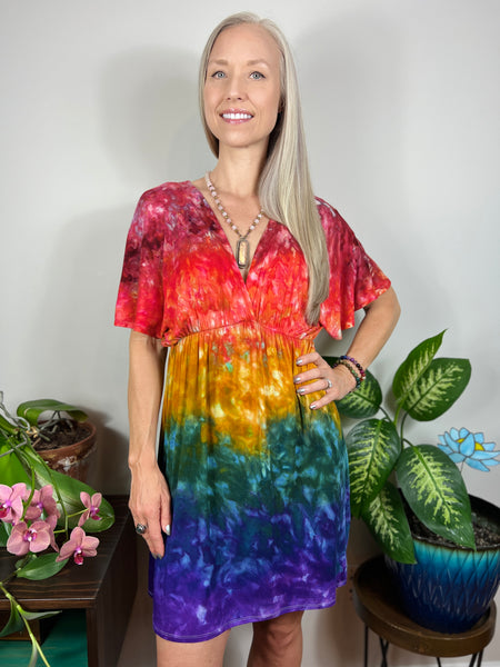 Kimono sleeve dress