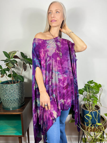 Purple nebula poncho