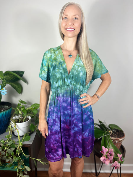 Kimono sleeve dress