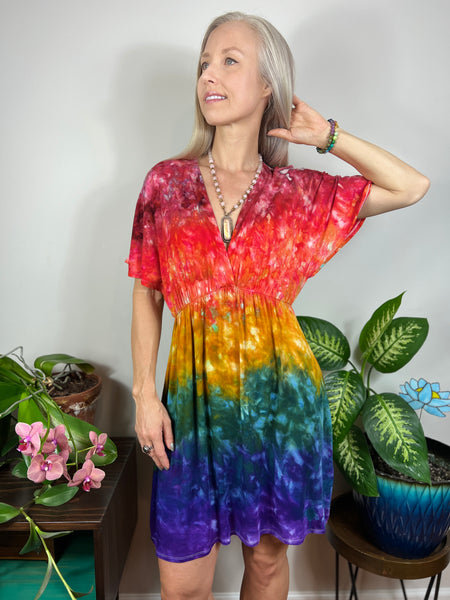 Kimono sleeve dress