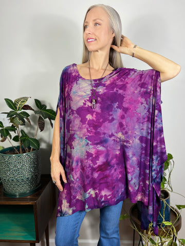 Purple nebula poncho