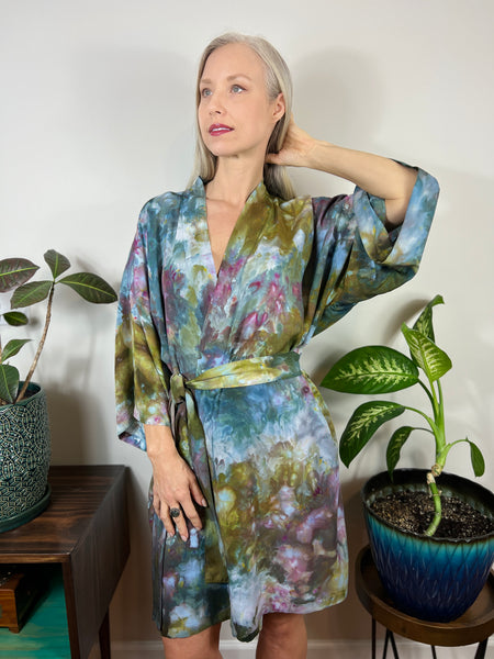 Ocean breeze kimono robe