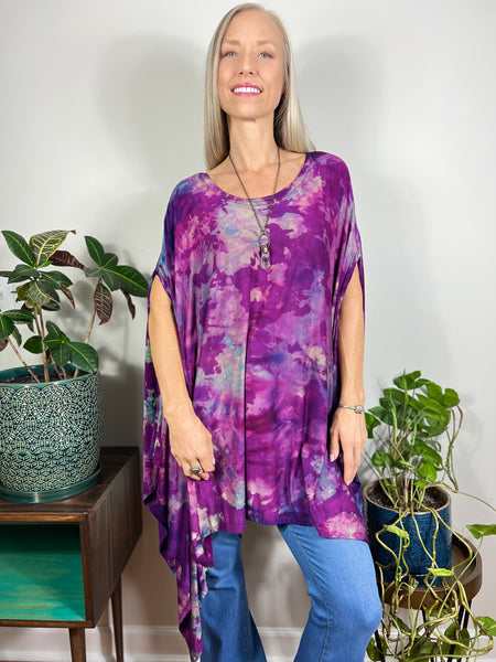 Purple nebula poncho