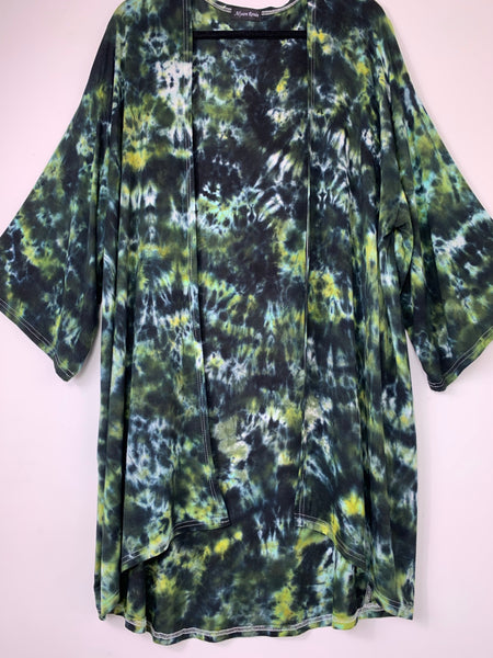 Wide sleeve duster