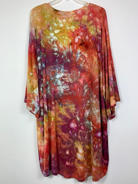 Wide sleeve duster