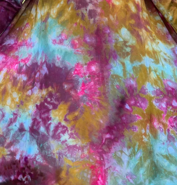 Wide sleeve duster